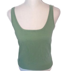 The Limited Green Knit Tank